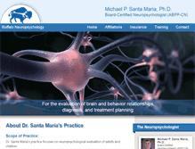 Tablet Screenshot of buffaloneuropsychology.com